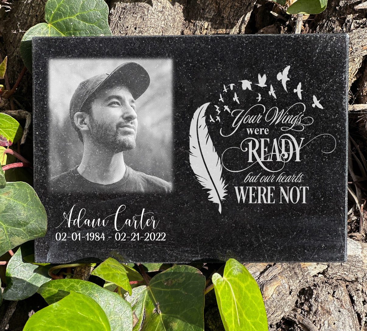 Outdoor Garden Memorial Plaques
